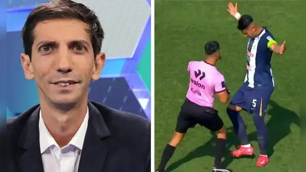 'Flaco' Granda impactado por la polémica expulsión de Carlos Zambrano ante UTC: "Estaba parado y el árbitro lo choca"