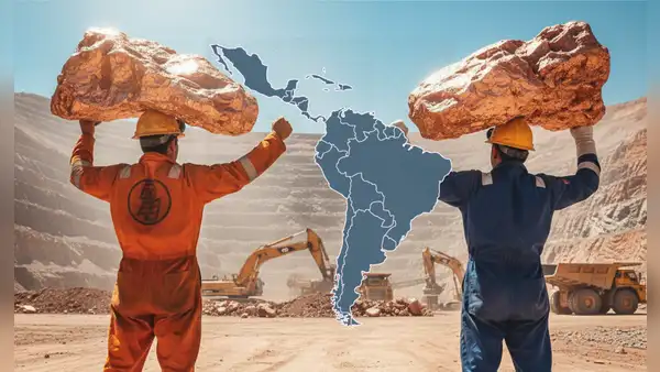 Los dos países de América Latina que dominan la producción de cobre a nivel mundial: suman casi 8 millones de toneladas