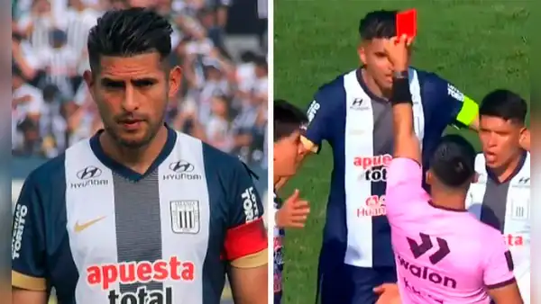 Revelan qué puso el árbitro en su informe sobre la expulsión de Carlos Zambrano con Alianza Lima: "Es una conducta antideportiva"