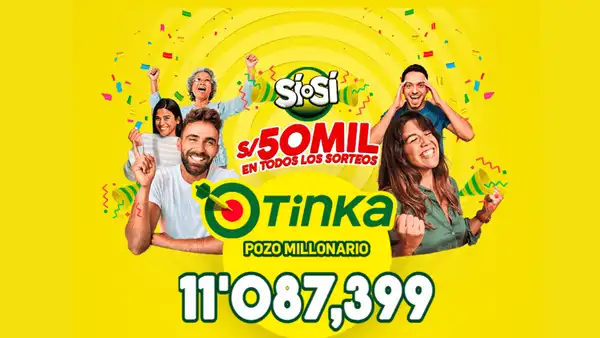 Sorteo de La Tinka del miércoles 26 de noviembre: revisa los resultados del Pozo Millonario y Boliyapa