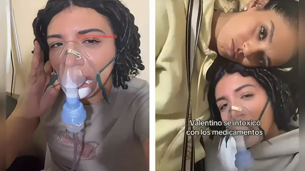 Tiktoker Valentino preocupa a sus fans tras sufrir intoxicación por tomar medicamentos: "Estaba con infección"