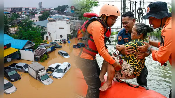 Aumentan a más de 300 los muertos por las fuertes inundaciones en Indonesia y Tailandia: continúa búsqueda de desaparecidos