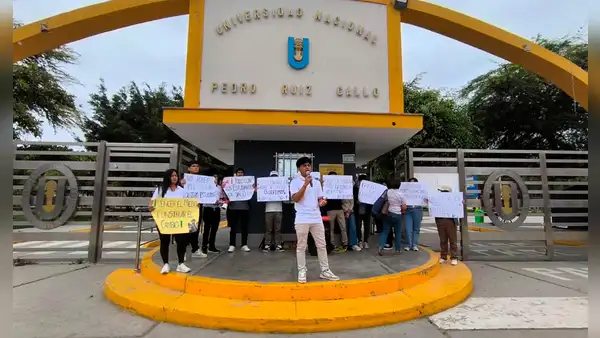 Lambayeque: alumnos de la UNPRG exigen fin de la huelga de docentes y reinicio de clases