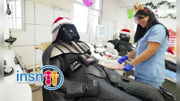 INSN San Borja lanza campaña navideña con personajes de Star Wars: buscan 1,500 donantes para niños con cáncer