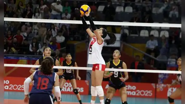 Venezuela se lleva la medalla de oro de vóley femenino en Juegos Bolivarianos tras imponerse a la selección peruana