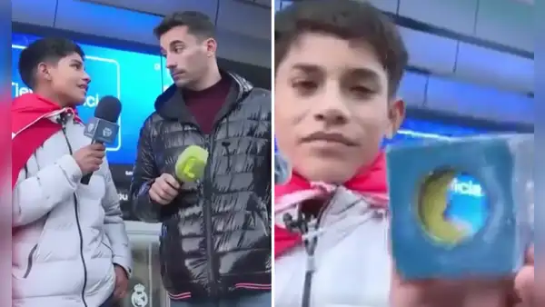'Pol Deportes' explica por qué nunca suelta su micrófono y sorprende al revelar con qué materiales lo fabricó: "Está hecho de cartón y esponja"
