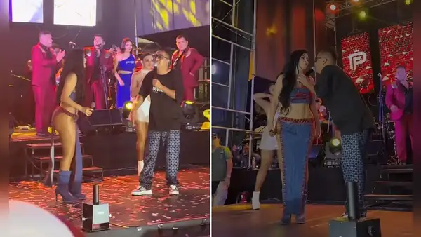 Pamela Franco y Christian Cueva sorprenden al público con show en SMP: "Hasta el fin del mundo, mi amor"