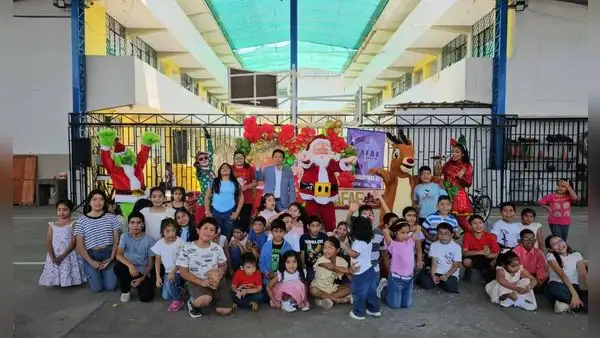 Hijos e hijas de los servidores judiciales participaron de chocolatada navideña