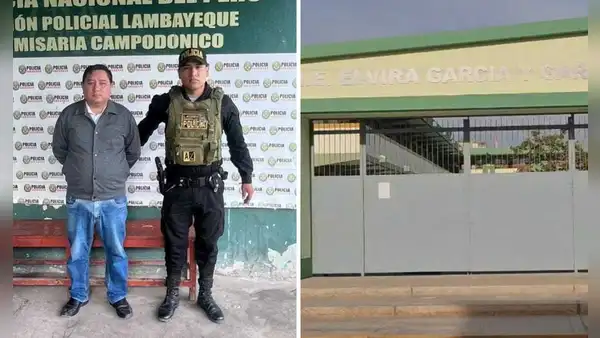 Detienen a profesor en Chiclayo acusado de chantajear sexualmente a alumna para modificar sus notas
