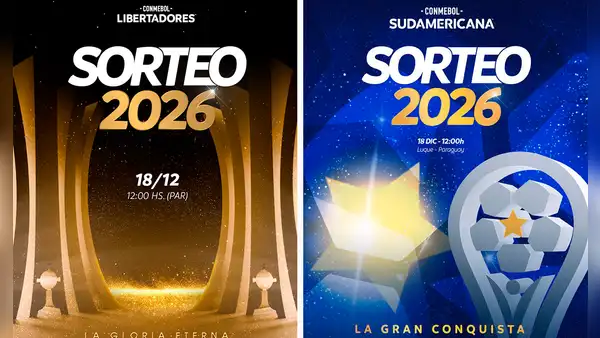 Sorteo de la fase previa de la Copa Libertadores y Copa Sudamericana EN VIVO HOY: transmisión de los equipos clasificados