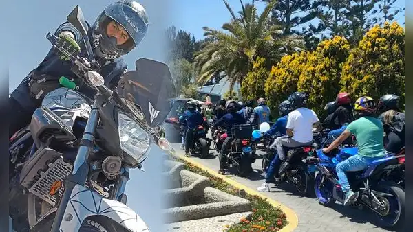 Arequipa: motociclistas dan último adiós a joven que habría sido asesinado; el sospechoso está detenido