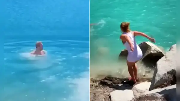 Turistas incumplen restricciones en el Huascarán y se bañan en las lagunas protegidas del Parque Nacional en Áncash