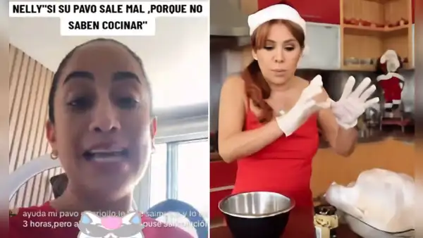 Nelly Rossinelli enfurece contra usuarios por compararla con Magaly tras su receta de pavo navideño: "Que no sepan cocinar, no es mi culpa"