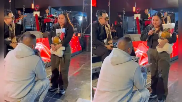 Joven le propuso matrimonio a su pareja en pleno concierto de Armonía 10, pero fue rechazado: "No puedo"
