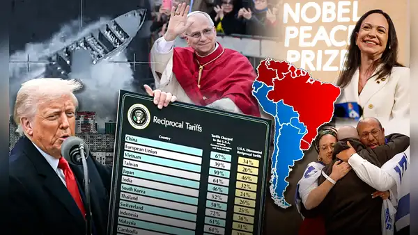 Desde el alto el fuego en Gaza hasta los ataques a 'narcolanchas' cerca de Venezuela: las 10 noticias que marcaron el mundo en 2025
