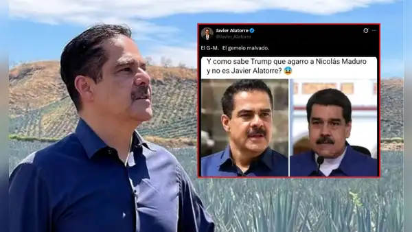 Periodista mexicano Javier Alatorre reacciona en redes a comparaciones por su parecido físico con Nicolás Maduro: “El gemelo malvado”