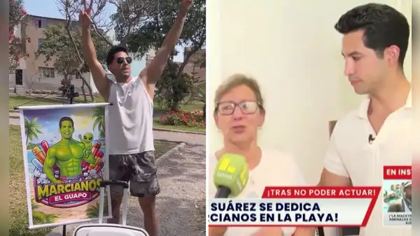 Madre del actor Santiago Suárez se conmueve por emprendimiento de marcianos de su hijo: "Me emociona verlo así"