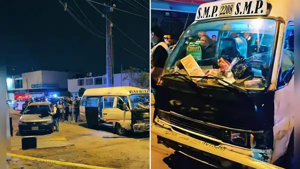 Asesinan a conductor de una combi en Comas: policía de civil abatió al sicario tras una persecución