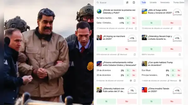 Usuario ganó US$400.000 tras apostar en línea que Nicolás Maduro saldría del poder antes de finalizar enero