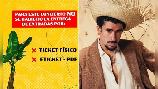 Ni entradas físicas ni en PDF: este es el único tipo de ticket que aceptarán en conciertos de Bad Bunny en Perú 2026 para evitar estafas