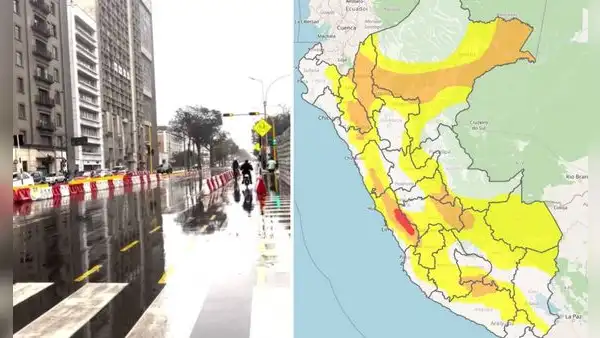 Senamhi alerta lluvias, granizo y nieve de moderada a extrema intensidad en Lima y otras regiones