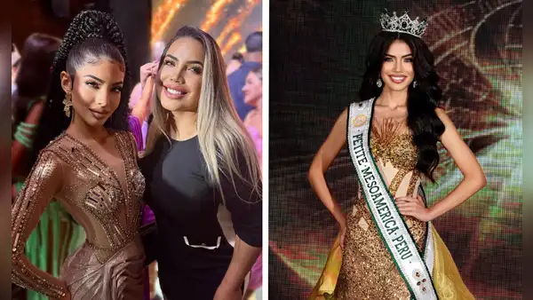 Luciana Martín, hija de Anelhí y Dayron, queda fuera del certamen Miss Teen Petite Mesoamérica luego de sufrir accidente con pirotecnia
