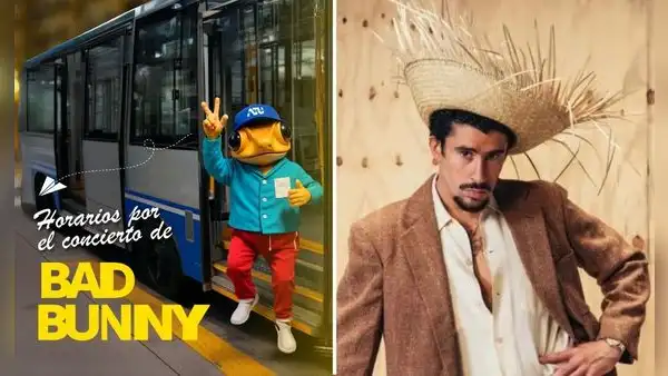 Metropolitano y Corredor Azul amplían horario de servicio por concierto de Bad Bunny: ¿hasta qué hora operará?