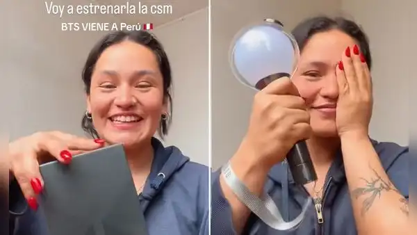 Fan peruana estalla de la emoción tras conocer que usará por primera vez costoso artículo de BTS: "La tengo años"