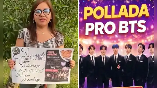 Fan peruana de BTS es viral tras organizar pollada para ir al concierto en Lima: "He decidido trabajar duro"