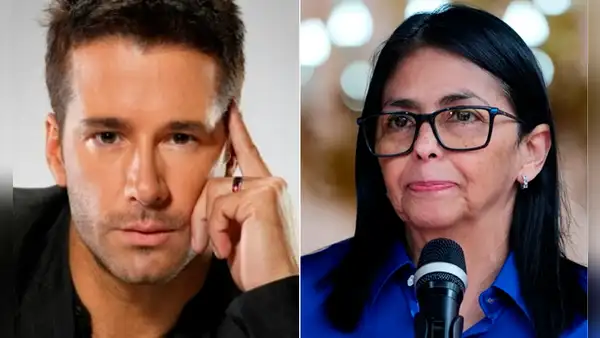Fernando Carrillo, actor de novelas, asegura que quiere reconquistar a Delcy Rodríguez, presidenta de Venezuela, tras admitir romance: “Algún día”