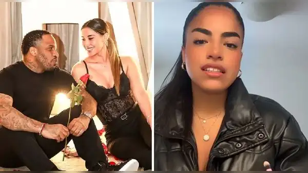 Xiomy Kanashiro se luce junto a Jefferson Farfán y su hija mayor disfrutando durante concierto de Bad Bunny