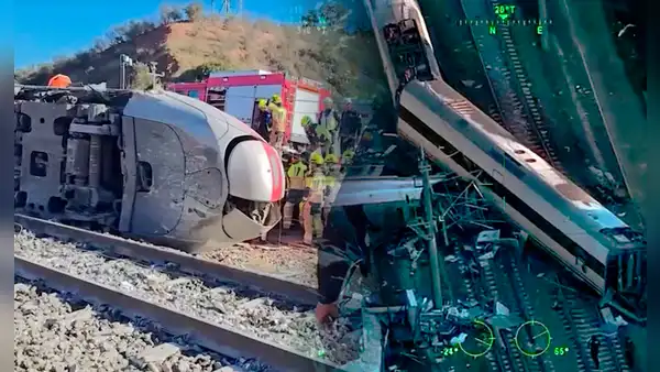Así fue el descarrilamiento de los trenes de alta velocidad en España que acabó con la vida de 40 personas