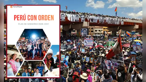 Fuerza Popular sostiene en su plan de gobierno que protestas contra Boluarte deterioraron imagen del Perú