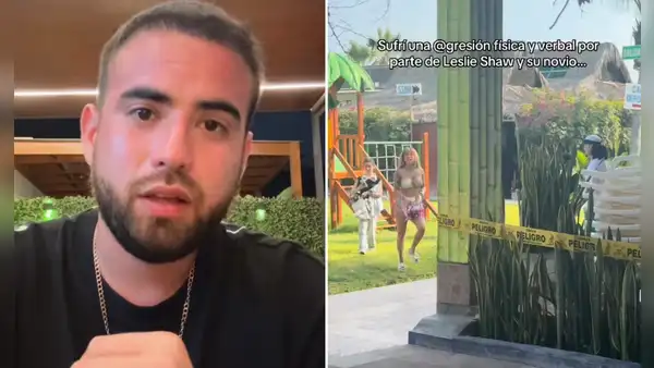 Cantante César BK denuncia a Leslie Shaw y su novio por presunta agresión física y verbal: "Está todo grabado"