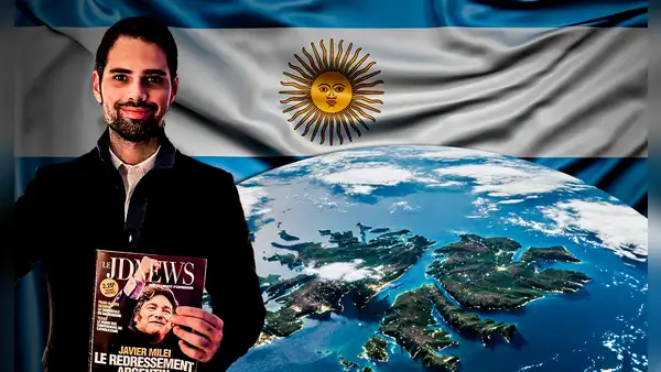 Embajador argentino en Francia critica en plena audiencia un mapa que identifica a las Islas Malvinas como territorio británico