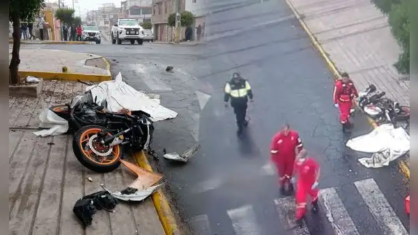 Arequipa: dos adolescentes mueren tras choque entre motocicleta y camioneta