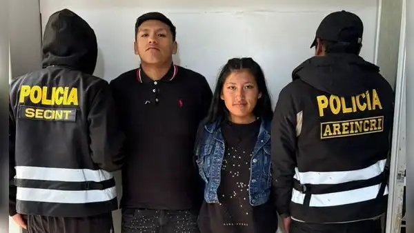 Detienen a pareja de jóvenes acusados de asaltar a transeúnte en el centro de Juliaca