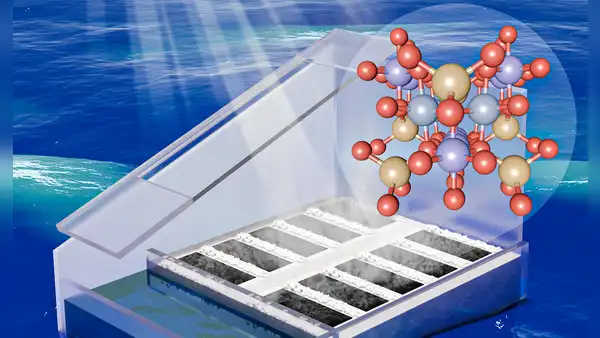 Investigadores surcoreanos diseñan un evaporador solar que convierte el agua de mar en agua potable sin electricidad