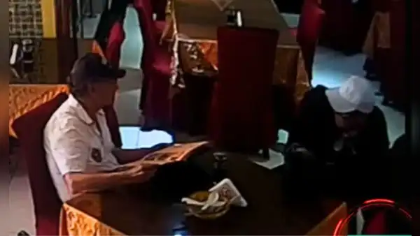 Pareja de adultos mayores fingen ser comensales para robar celular y S/1.000 en chifa de Jesús María