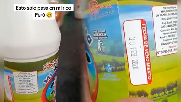 Peruano compra un yogurt, pero se lleva gran sorpresa al ver la fecha de vencimiento: “30 de febrero 2026”