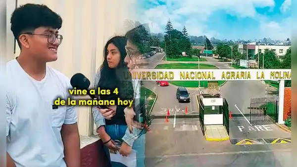 Postulante de la UNALM que vive en Chiclayo viajó 12 horas para no perder su examen de admision: "Llegué a las 4 a.m."
