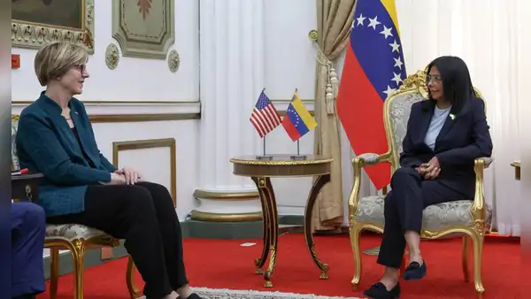 Delcy Rodríguez se reúne con la enviada de Trump para impulsar el acercamiento entre Venezuela y Estados Unidos
