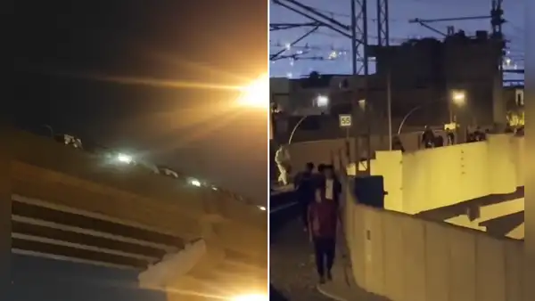 Usuarios quedan atrapados en la Línea 1 del Metro y se ven obligados a caminar por rieles del tren