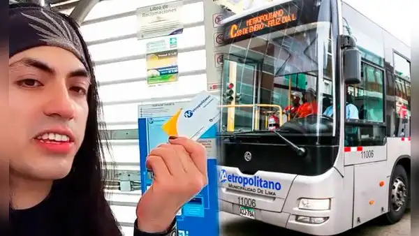 Turista ecuatoriano se sorprende al comprar tarjeta del Metropolitano en segundos: “En Quito demora 20 días”