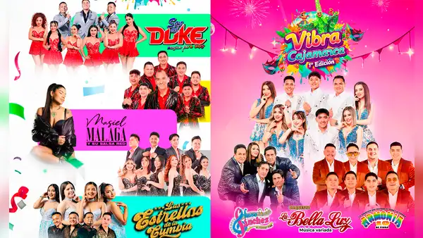 Carnaval Cajamarca 2026: programación, artistas y venta de entradas para La Bella Luz, Son del Duke, Armonía 10 y más