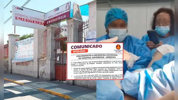 "Son los médicos quienes deben liderar en la salud del recién nacido", responde Colegio Médico en caso de Goyeneche