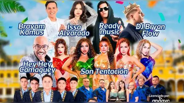 Festival del Pisco Sour en Plaza de Armas de Lima 2026: a qué hora inicia y cómo ver a Son Tentación, Hey Hey Camaguey y otros artistas gratis este 7 de febrero