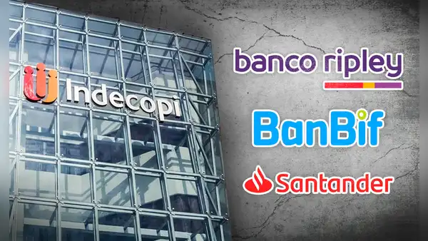 Indecopi abre procesos sancionadores contra Banco Ripley, BanBif y Santander por presuntas trabas a reclamos