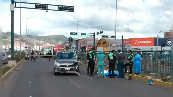 Hombre fallece arrollado en Vía Expresa de Cusco: conductor se dio a la fuga