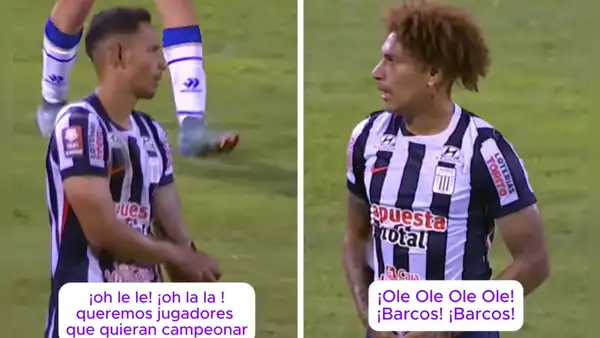 Hinchas de Alianza Lima corean el nombre de Hernán Barcos en Trujillo tras empate 0-0 contra Alianza Atlético